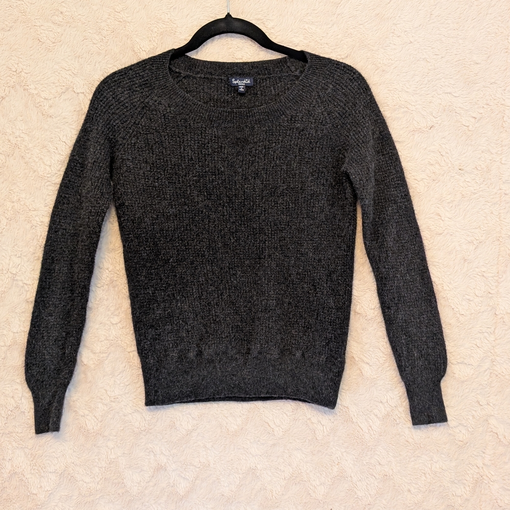 Splendid Dark Gray 100% Cashmere Sweater Sz.S